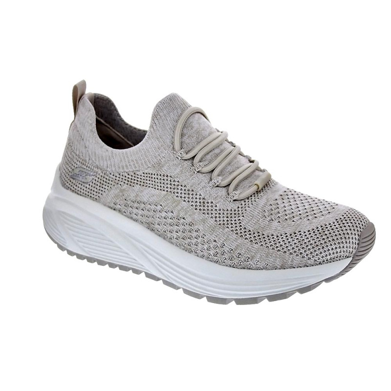 Zapatillas Skechers zapatos Mujer modelo Bobs Squad Gris 