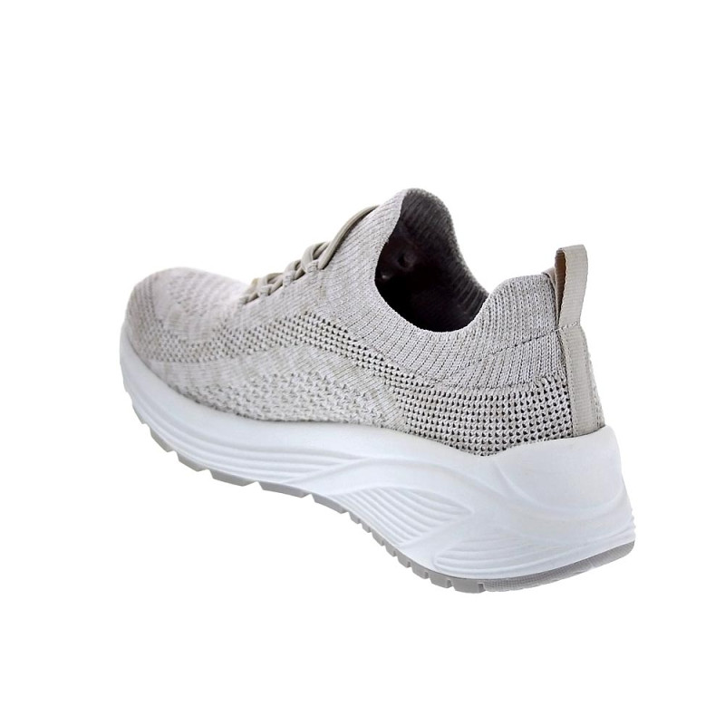 Zapatillas Skechers zapatos Mujer modelo Bobs Squad Gris 