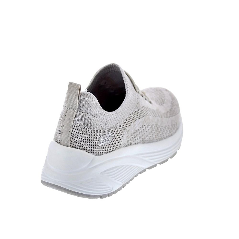 Zapatillas Skechers zapatos Mujer modelo Bobs Squad Gris 