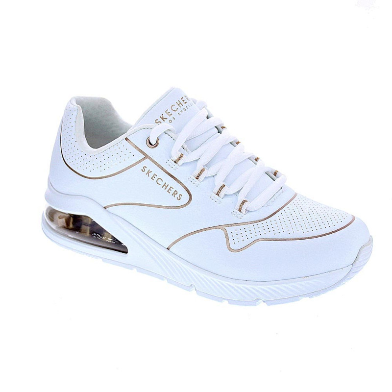 Zapatillas Skechers zapatos Mujer modelo Uno 2 Blanco 