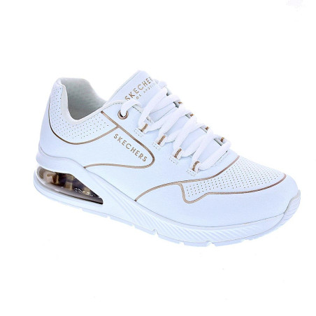 Zapatillas Skechers zapatos Mujer modelo Uno 2 Blanco 