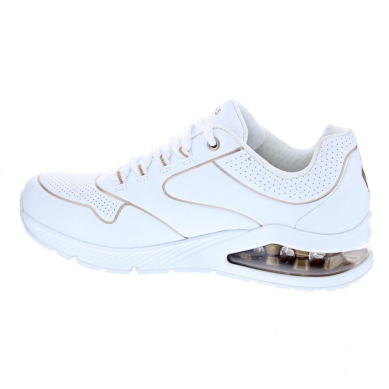 Zapatillas Skechers zapatos Mujer modelo Uno 2 Blanco 