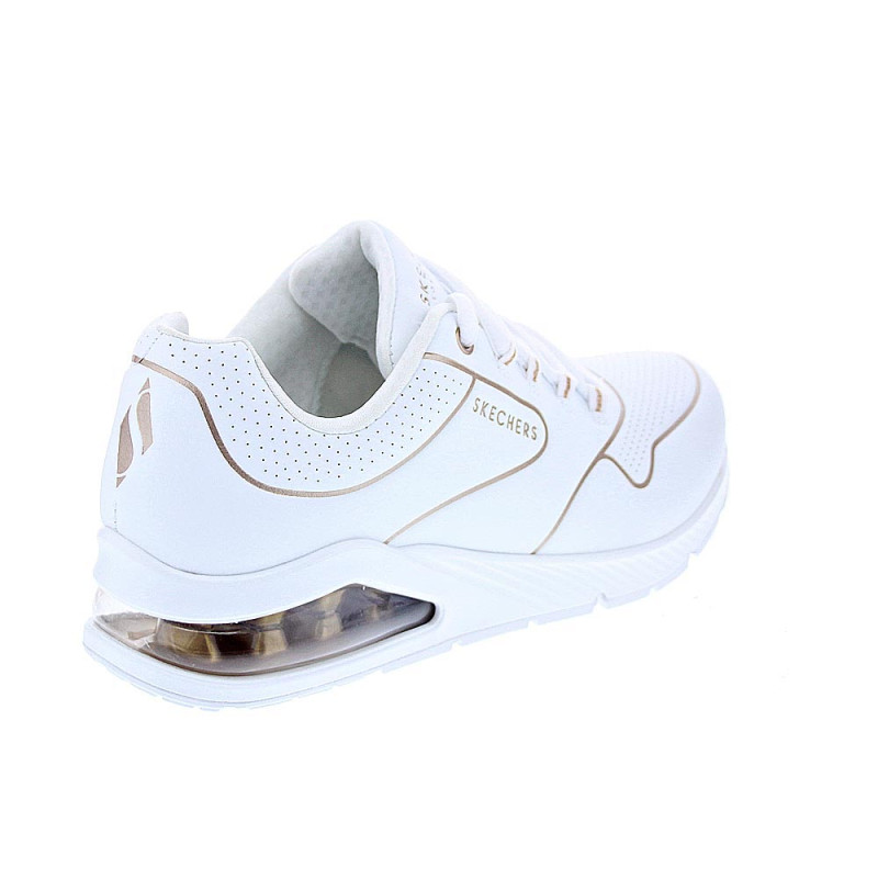Zapatillas Skechers zapatos Mujer modelo Uno 2 Blanco 