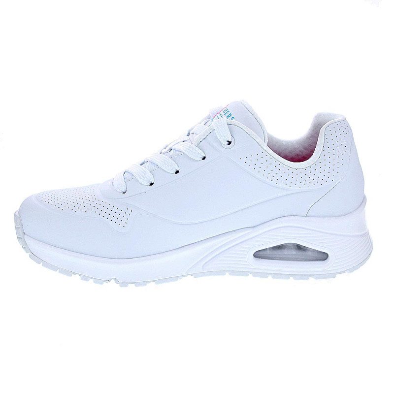 Zapatillas Skechers zapatos Mujer modelo Uno Highlight Blanco 