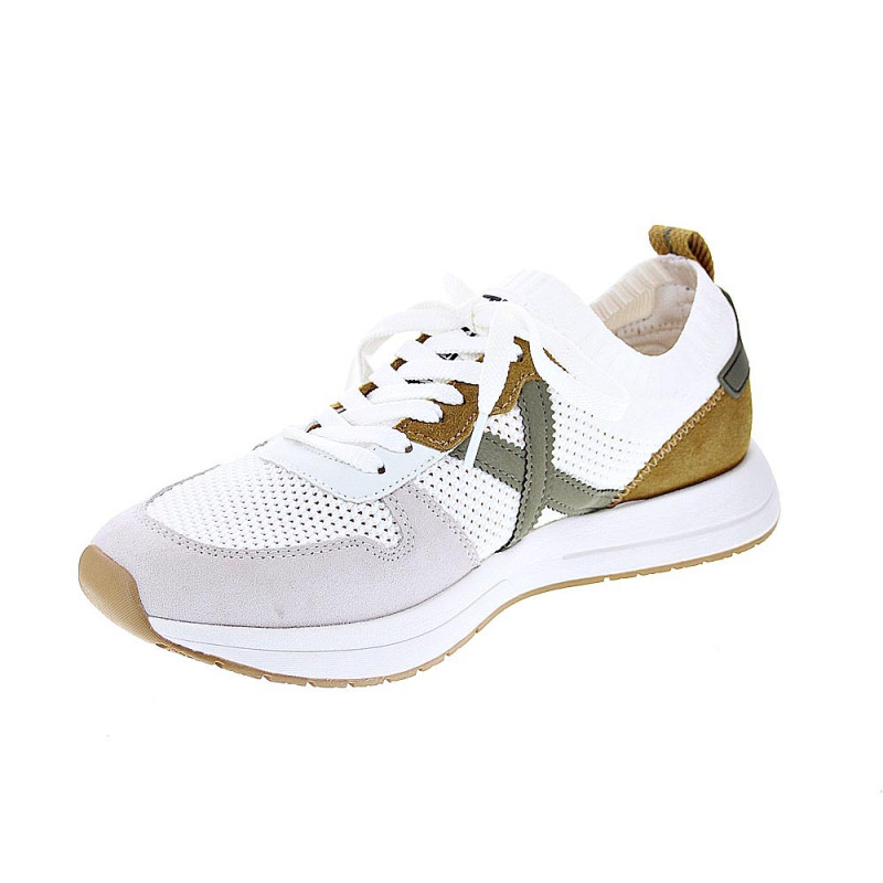 Zapatillas Munich zapatos Hombre modelo Net Blanco 