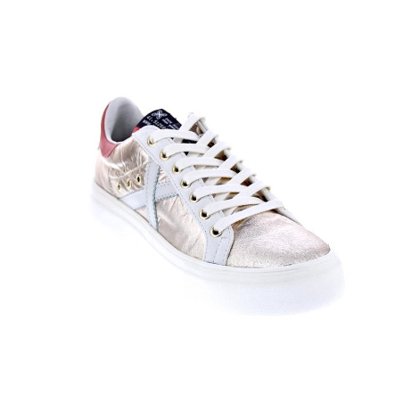 Zapatillas Munich zapatos Mujer modelo Rete Sky Plata 