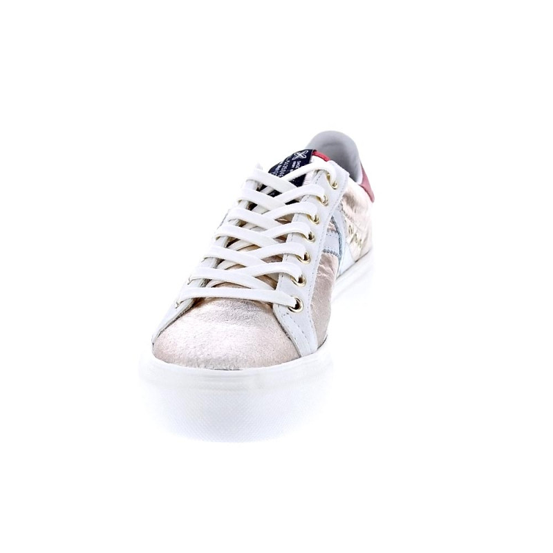 Zapatillas Munich zapatos Mujer modelo Rete Sky Plata 