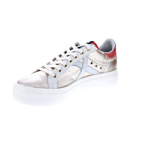 Zapatillas Munich zapatos Mujer modelo Rete Sky Plata 