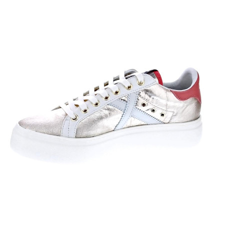 Zapatillas Munich zapatos Mujer modelo Rete Sky Plata 