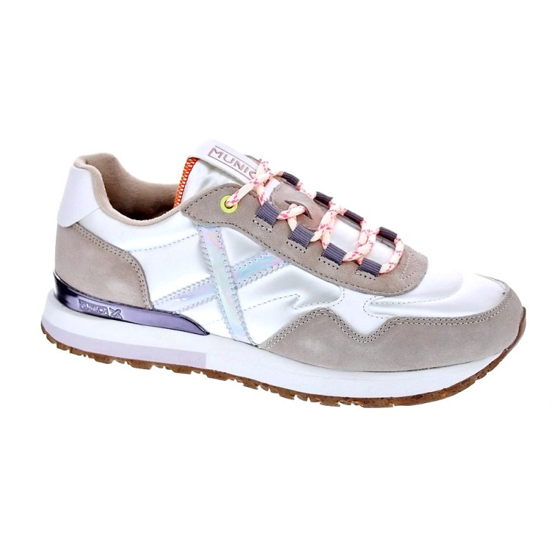 Zapatillas Munich zapatos Mujer modelo Sunset Blanco 