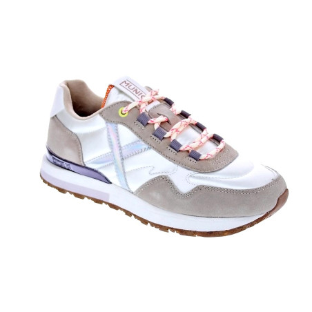 Zapatillas Munich zapatos Mujer modelo Sunset Blanco 