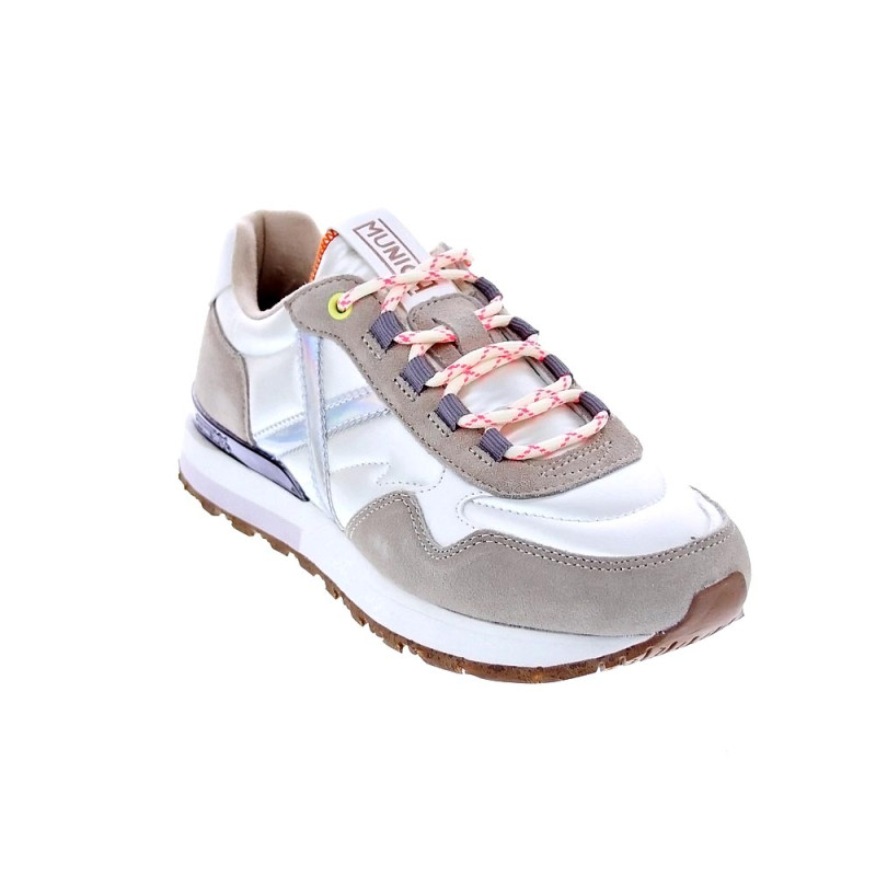 Zapatillas Munich zapatos Mujer modelo Sunset Blanco 