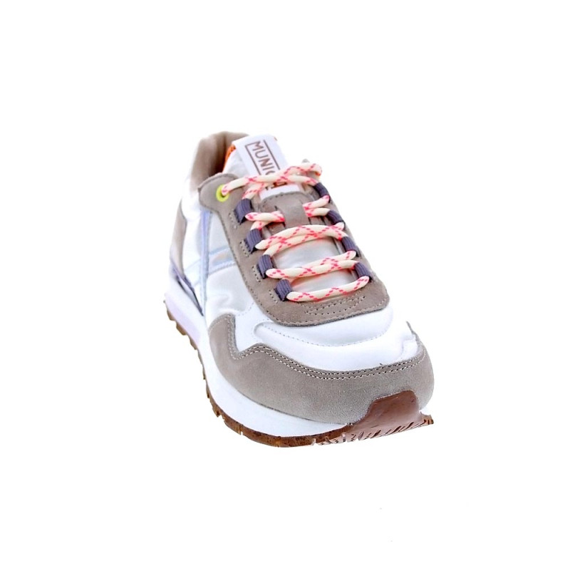 Zapatillas Munich zapatos Mujer modelo Sunset Blanco 
