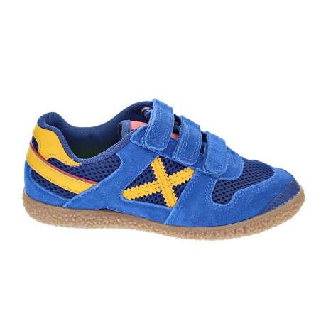 Zapatillas Munich zapatos Niño modelo Mini Goal Vco Azul 