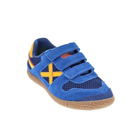 Zapatillas Munich zapatos Niño modelo Mini Goal Vco Azul 
