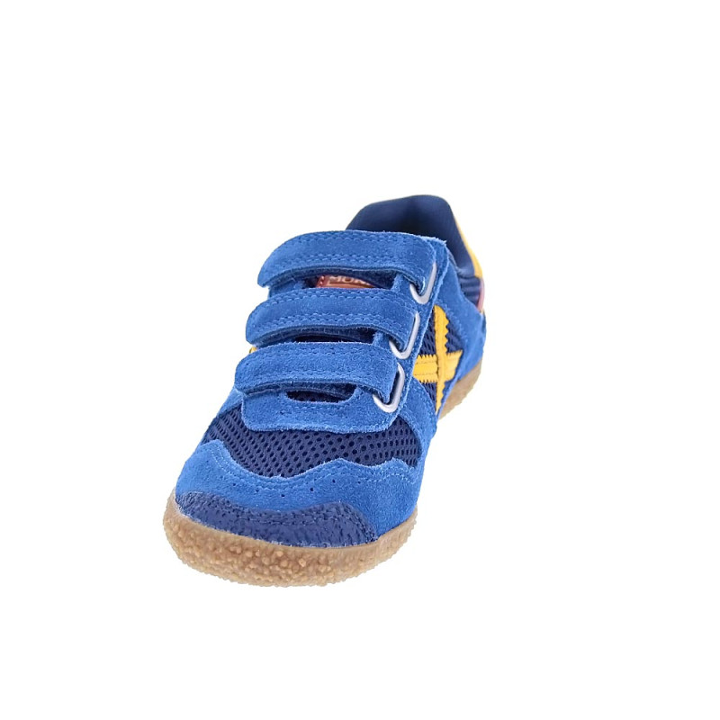 Zapatillas Munich zapatos Niño modelo Mini Goal Vco Azul 