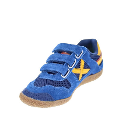 Zapatillas Munich zapatos Niño modelo Mini Goal Vco Azul 