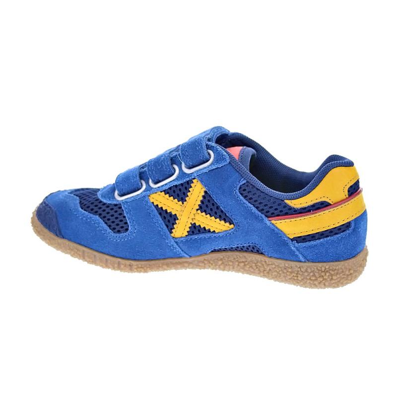 Zapatillas Munich zapatos Niño modelo Mini Goal Vco Azul 