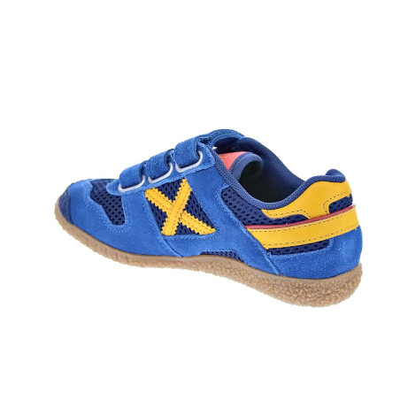 Zapatillas Munich zapatos Niño modelo Mini Goal Vco Azul 