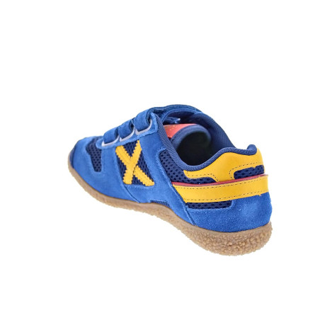 Zapatillas Munich zapatos Niño modelo Mini Goal Vco Azul 