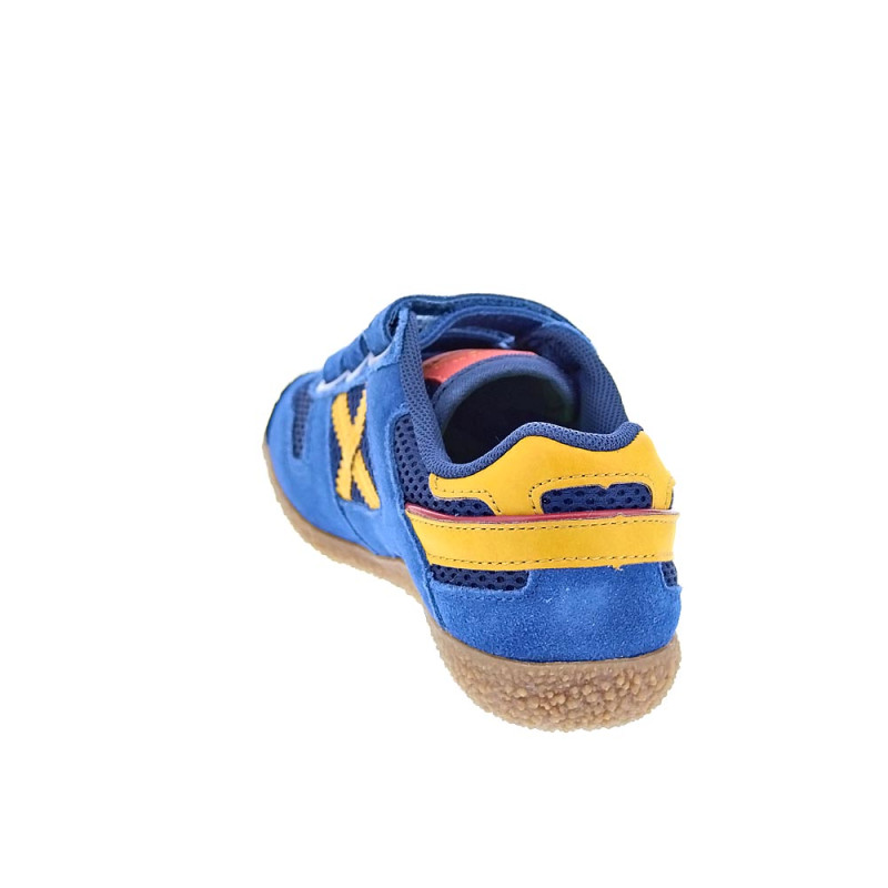 Zapatillas Munich zapatos Niño modelo Mini Goal Vco Azul 