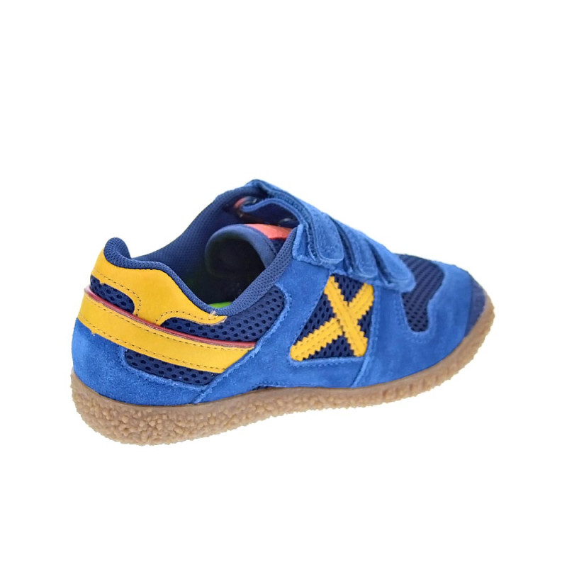 Zapatillas Munich zapatos Niño modelo Mini Goal Vco Azul 