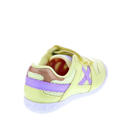 Zapatillas Munich zapatos Niña modelo Mini Goal Vco Amarillo 