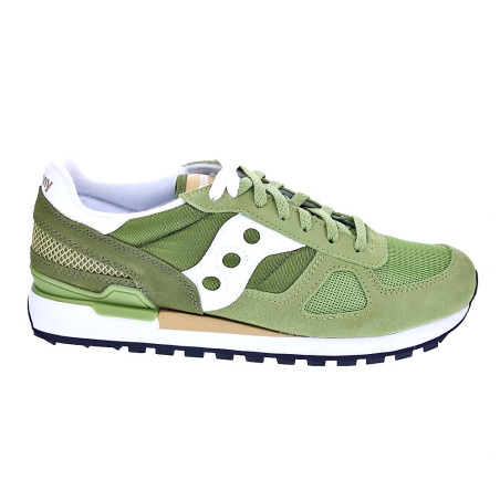Zapatillas Saucony zapatos Hombre modelo Shadow Original Verde 