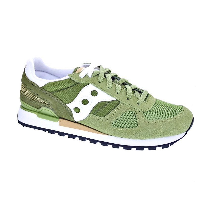 Zapatillas Saucony zapatos Hombre modelo Shadow Original Verde 