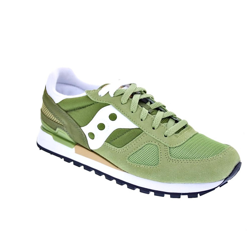 Zapatillas Saucony zapatos Hombre modelo Shadow Original Verde 