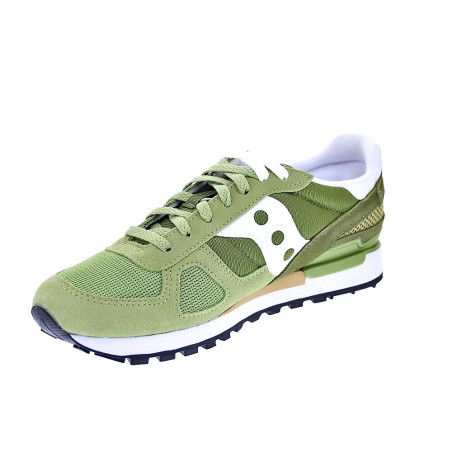 Zapatillas Saucony zapatos Hombre modelo Shadow Original Verde 