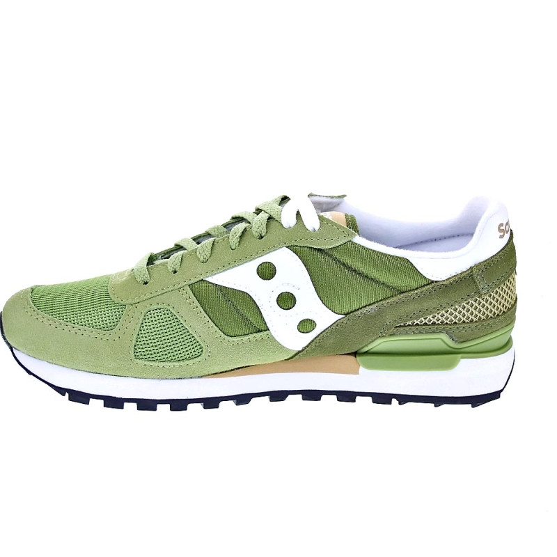 Zapatillas Saucony zapatos Hombre modelo Shadow Original Verde 
