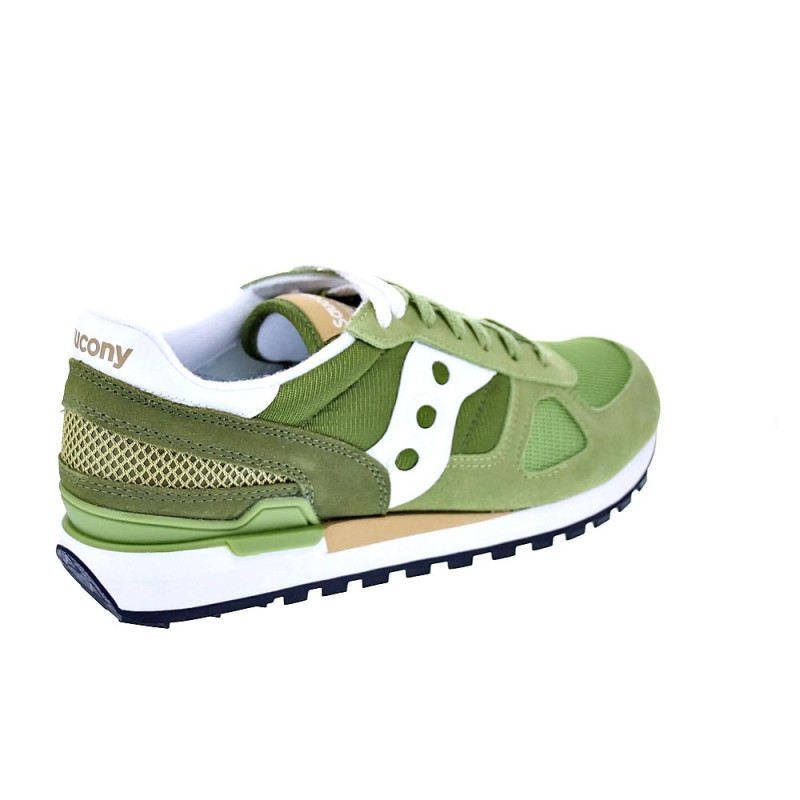 Zapatillas Saucony zapatos Hombre modelo Shadow Original Verde 