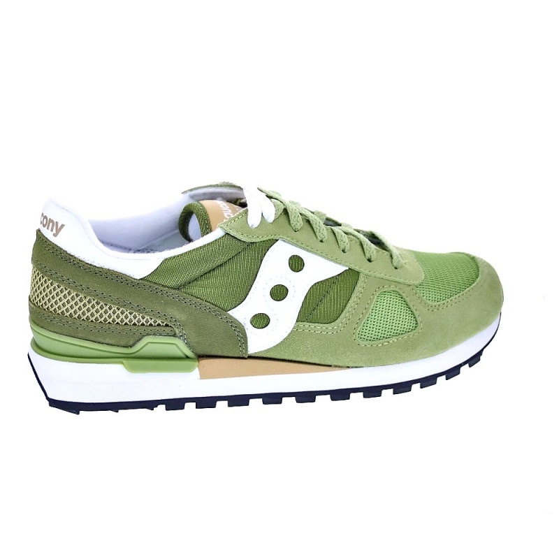 Zapatillas Saucony zapatos Hombre modelo Shadow Original Verde 