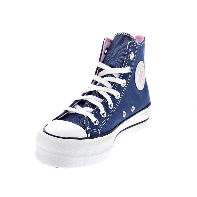 Zapatillas botas Converse zapatos Mujer modelo Chuck Taylor Azul 