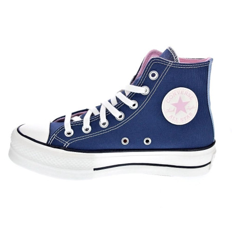 Zapatillas botas Converse zapatos Mujer modelo Chuck Taylor Azul 