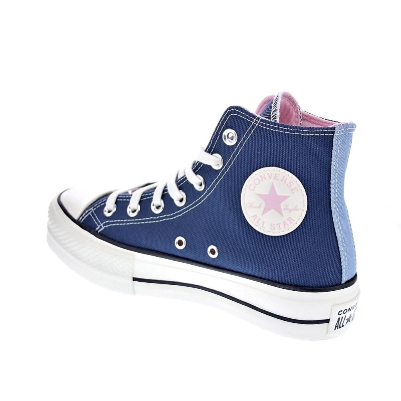 Zapatillas botas Converse zapatos Mujer modelo Chuck Taylor Azul 