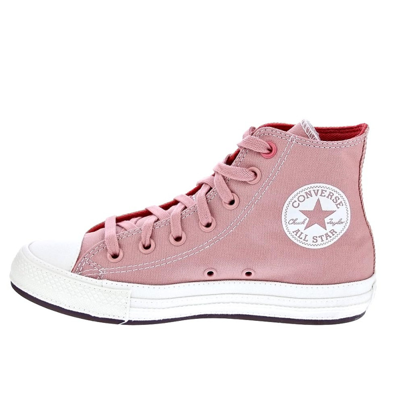 Zapatillas botas Converse zapatos Mujer modelo Chuck Taylor Rosa 