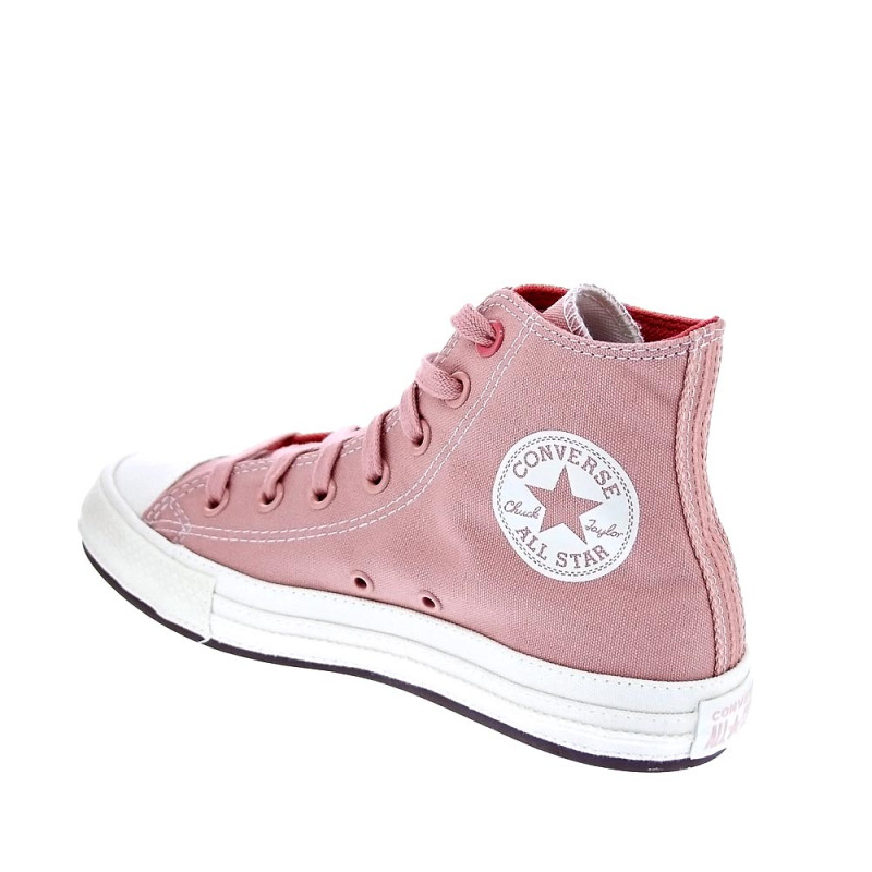 Zapatillas botas Converse zapatos Mujer modelo Chuck Taylor Rosa 