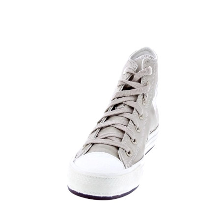 Zapatillas botas Converse zapatos Mujer modelo Chuck Taylor Beige 