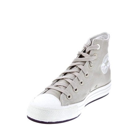 Zapatillas botas Converse zapatos Mujer modelo Chuck Taylor Beige 