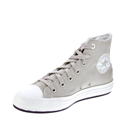 Zapatillas botas Converse zapatos Mujer modelo Chuck Taylor Beige 