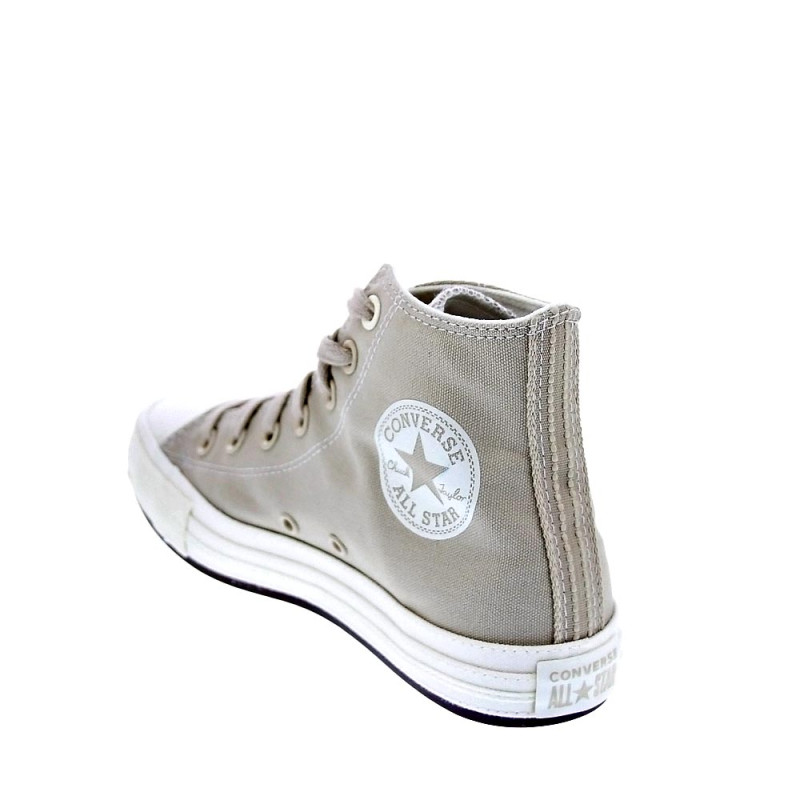 Zapatillas botas Converse zapatos Mujer modelo Chuck Taylor Beige 