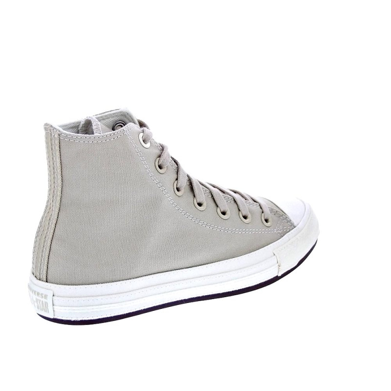 Zapatillas botas Converse zapatos Mujer modelo Chuck Taylor Beige 