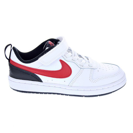 Zapatillas Nike zapatos Niño modelo Court Borought low Blanco 