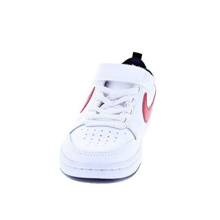 Zapatillas Nike zapatos Niño modelo Court Borought low Blanco 