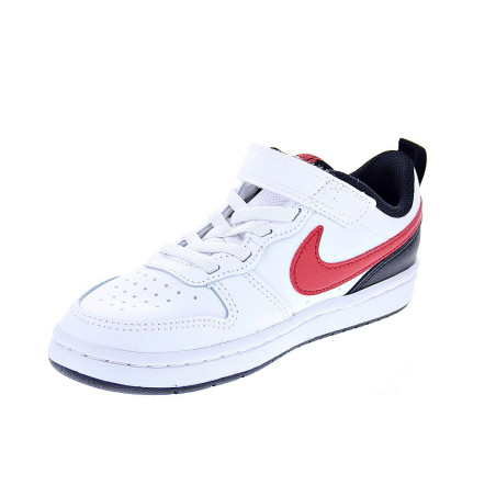 Zapatillas Nike zapatos Niño modelo Court Borought low Blanco 