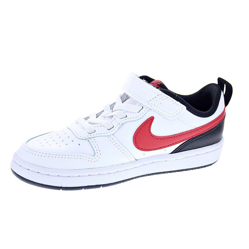 Zapatillas Nike zapatos Niño modelo Court Borought low Blanco 