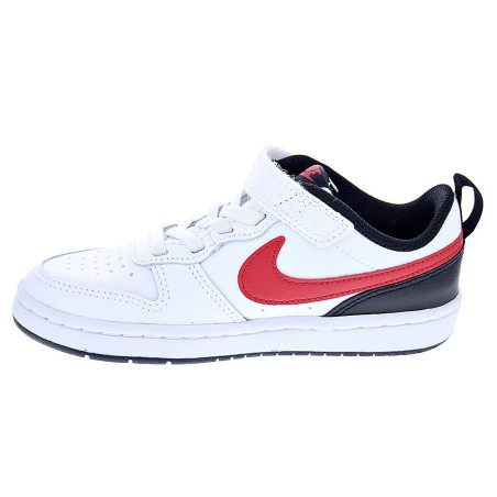 Zapatillas Nike zapatos Niño modelo Court Borought low Blanco 