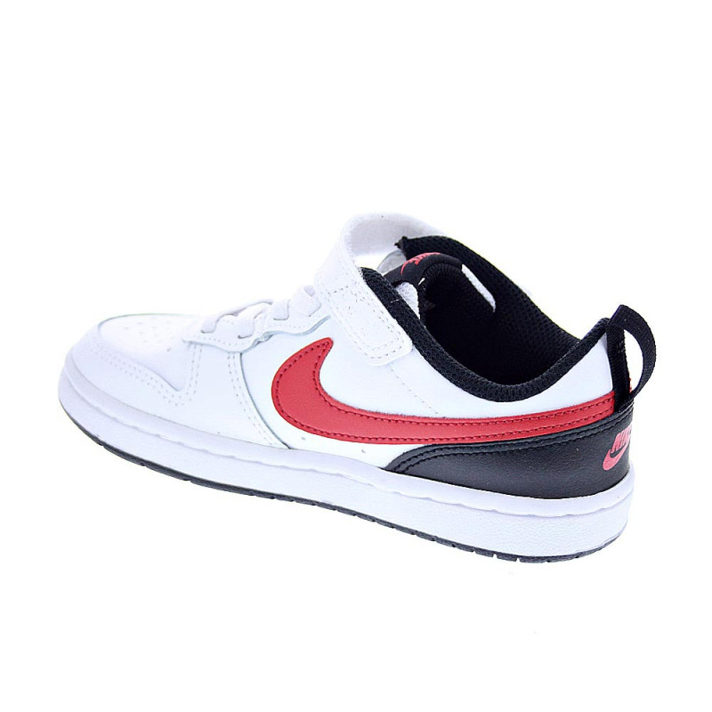 Zapatillas Nike zapatos Niño modelo Court Borought low Blanco 